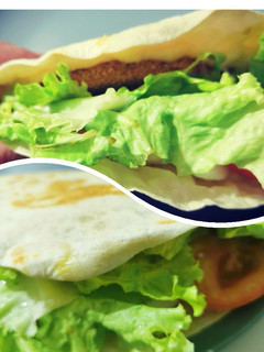 Una foto de Wrap de pollo crispy