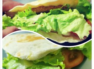 Una foto de Wrap de pollo crispy