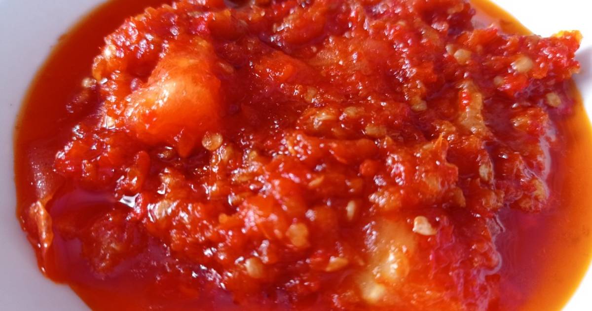 Resep Sambal Merah Rm Padang Oleh A D As Kitchen Cookpad