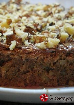 Φωτογραφία της συνταγής Brownies μερέντα με καρύδια