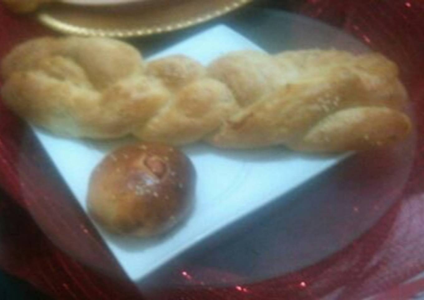 Trenza francesa rellena