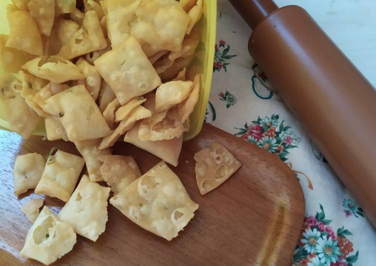 makanan Kue Bawang (ala Fugu) yang Enak