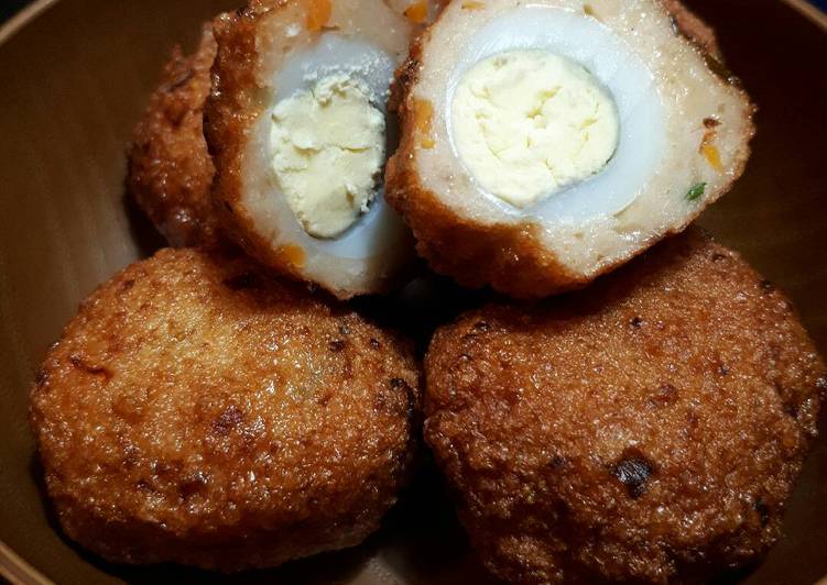 Bakso Udang Isi Telor Puyuh