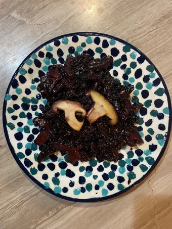 Easy Way Prepare Black rice shiitake mushroom risotto the Awesome  Perfect