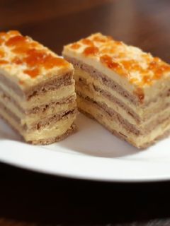 Karamellás szelet recept fotója