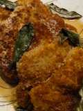 Crispy pork with brown butter and sage