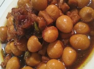 Foto resep Semur kecap telur puyuh dan tahu
