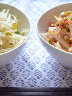 涼拌綠豆芽菜, 콩나물무침 的食譜成品照片
