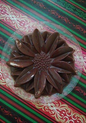 Foto resep Puding coklat kelapa