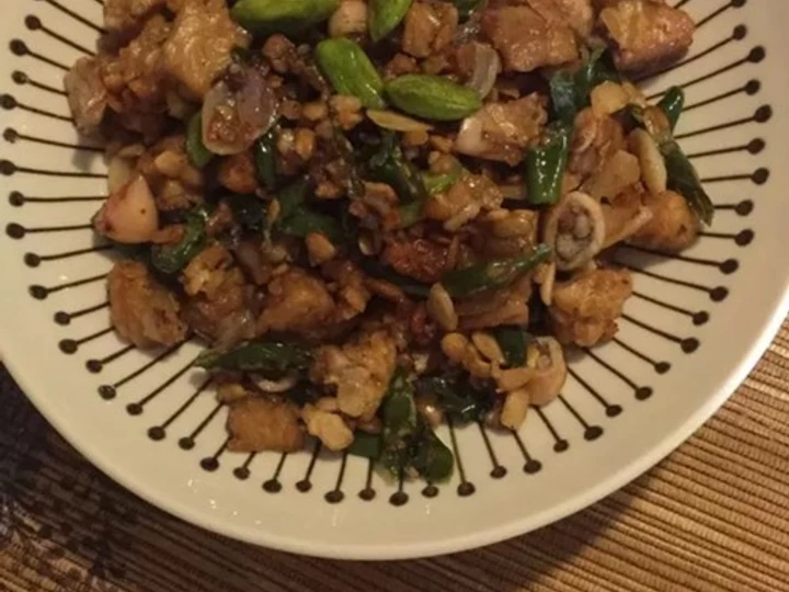 Cara Mudah Menyiapkan Resep  Oseng tempe cumi asin yang Enak, Enak Banget