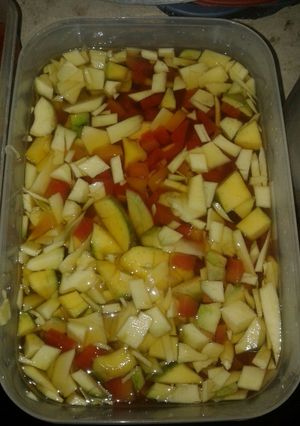 Foto resep Manisan mangga pepaya