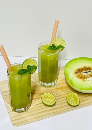 A picture of Honeydew Melon Sharbat.