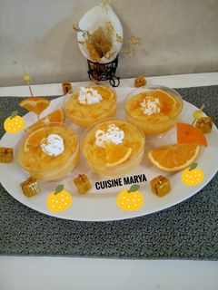 صورة لوصفة موس البرتقال 🍊🍊