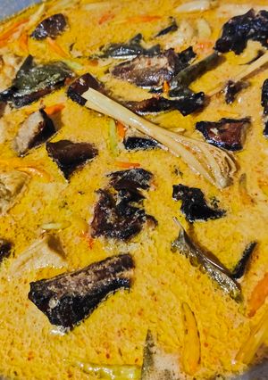 Foto resep Mangut Pari Asap
