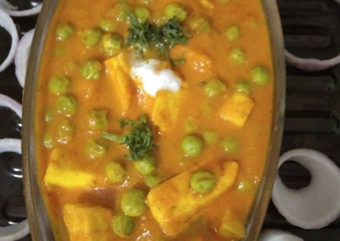 Mutter paneer