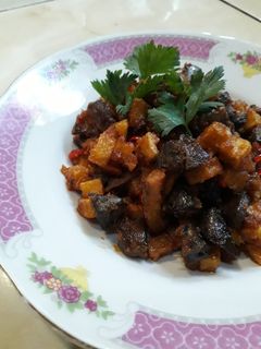 Foto resep Sambel goreng kentang ati