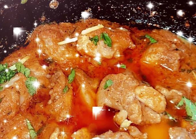 Easiest Way to Prepare Homemade Makhmali chicken karahi