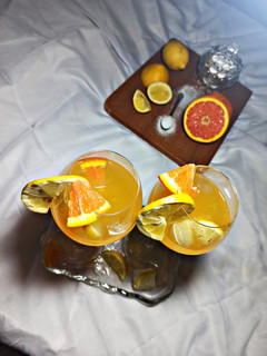 صورة لوصفة عصير الليمون و البرتقال 🍋🍊🍹