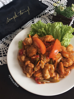 Foto resep Ayam Asam Manis