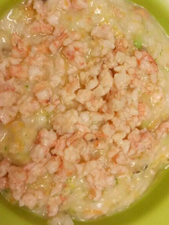 Foto resep Mpasi nasi tim udang santan 9m+