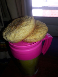 Una foto de Galletitas de vainilla sin huevos ni manteca