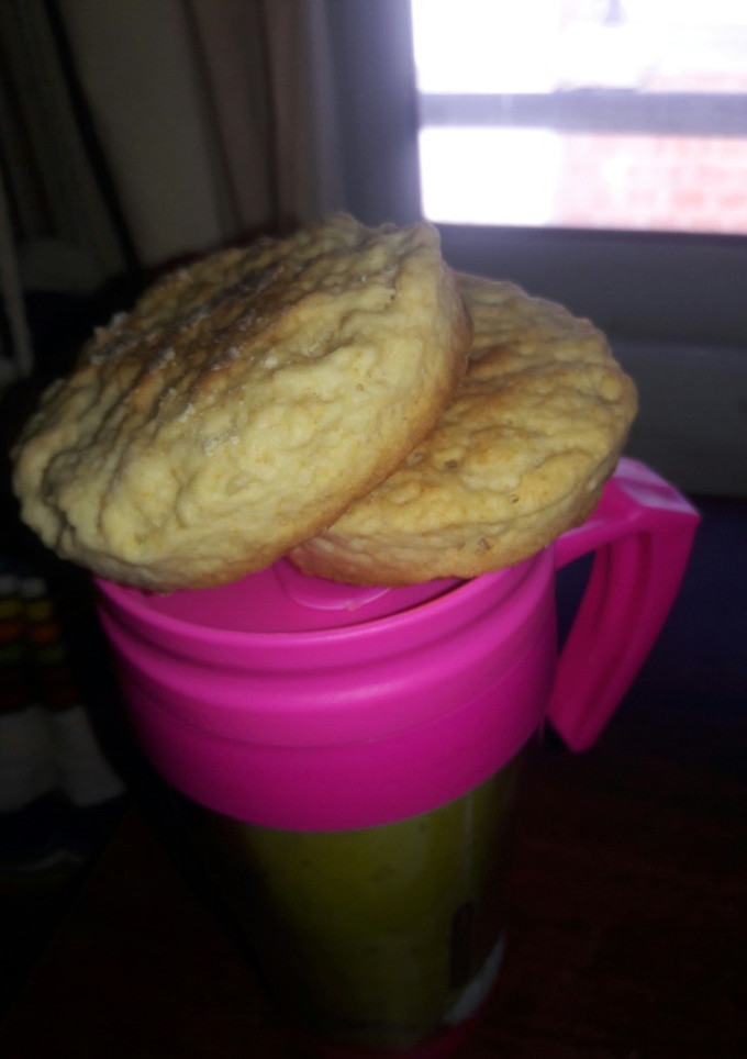 Una foto de Galletitas de vainilla sin huevos ni manteca