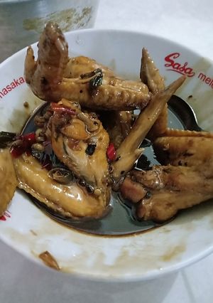 Foto resep Sayap lada hitam#sederhana#no ribet#