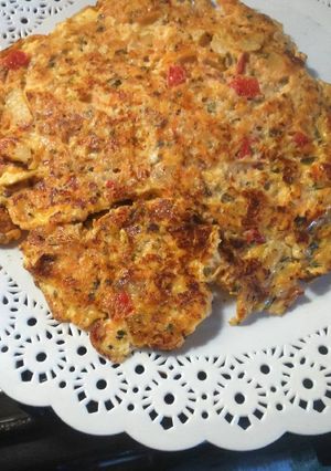 Una foto de Tortilla de zanahoria
