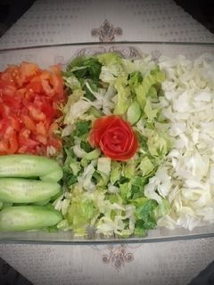 عکسی از دستور سالاد کاهو🥬