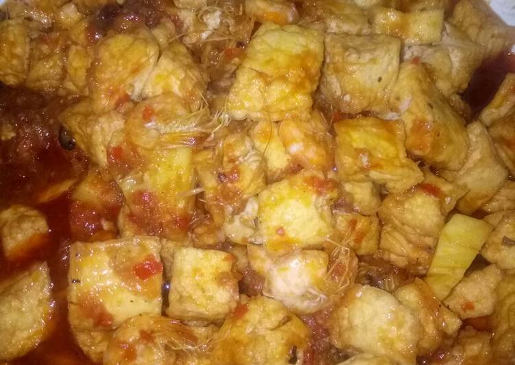 Resep Udang tahu asam manis yang Menggugah Selera