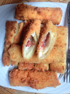 Foto resep Roti Goreng isi kornet keju