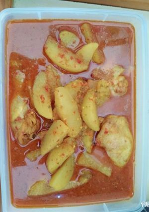Foto resep Pesmol Ayam Pedas