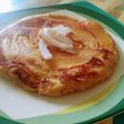 Tarta de banana y coco