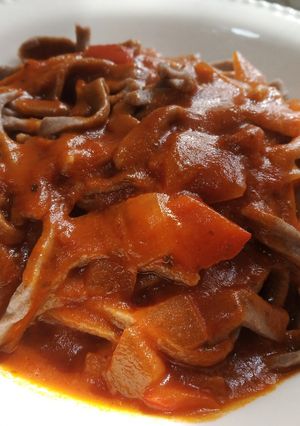 Una foto de Tallarines sin gluten, de harina de lentejas