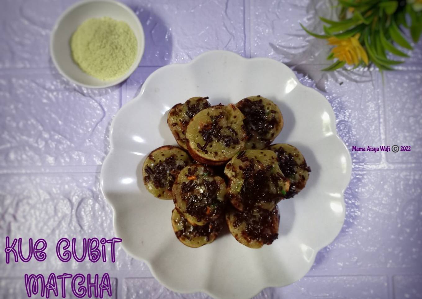 Kue Cubit Matcha