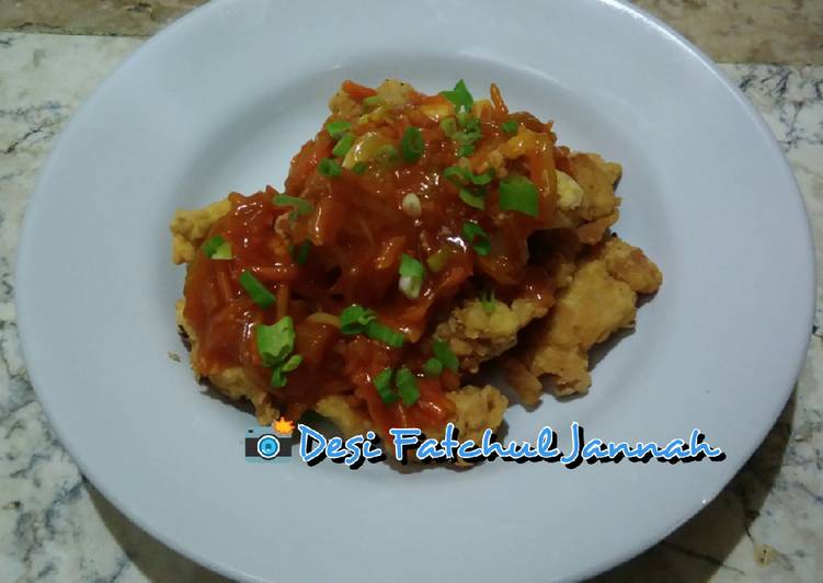 Resep Ayam pokpok saos padang😉 yang Menggugah Selera