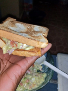 A picture of Avacado sandwich 🥪.