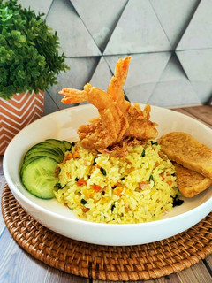 Foto resep Nasi Goreng Suna Cekuh Daun Kelor