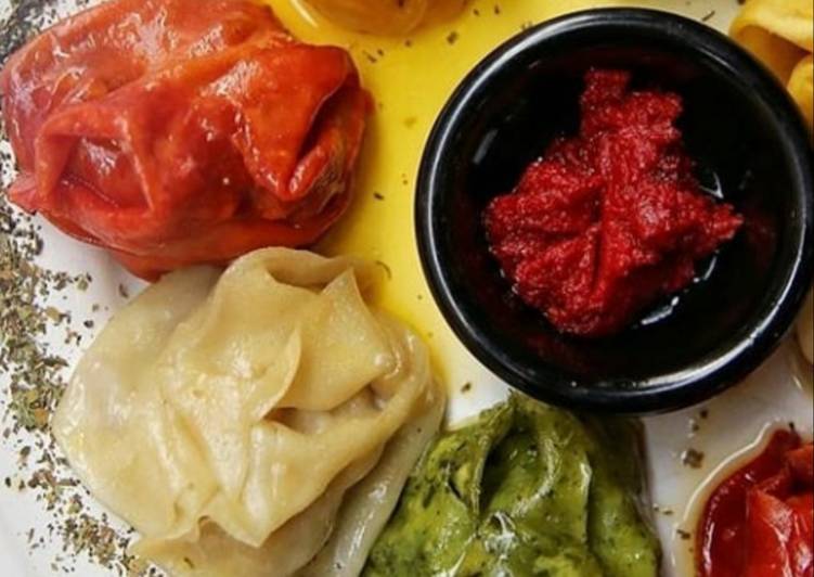 Simple Way to Prepare Colourful Dumplings in 30 Minutes at Home