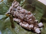 Botok jawa (lamtoro tahu tempe teri)
