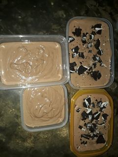 Foto resep Es krim milo lembut tanpa maizena