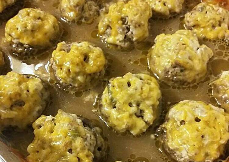 Step-by-Step Guide to Make Perfect Sausage &amp; Cream Cheese Stuffed Mushrooms