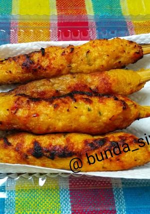 Foto resep Sate ayam lilit
