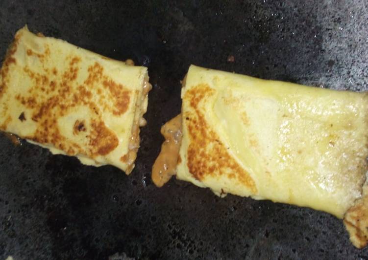 Panqueca Rústica de Doce de Leite