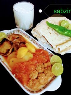 عکسی از دستور تاس کباب