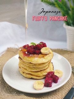 Foto resep Japanese Fluffy Pancake