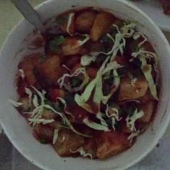 A picture of Khatay Aloo #iftar with huma.