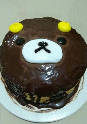 Foto resep Rilakkuma crepe cake