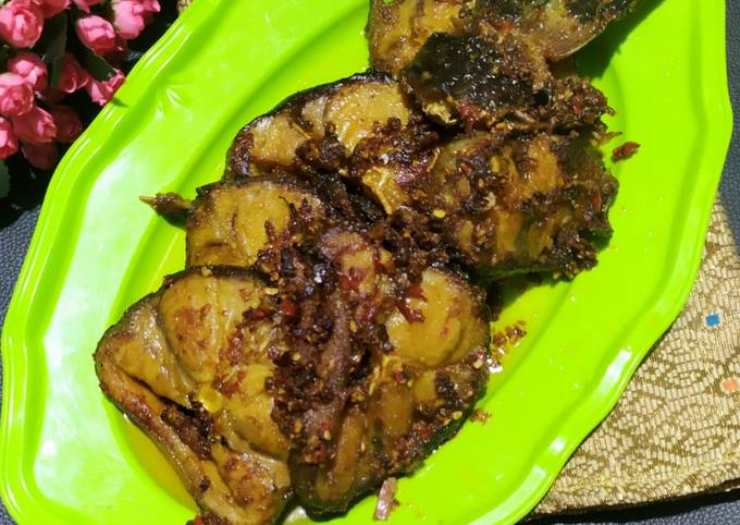 Ikan Lele Bakar di teflon