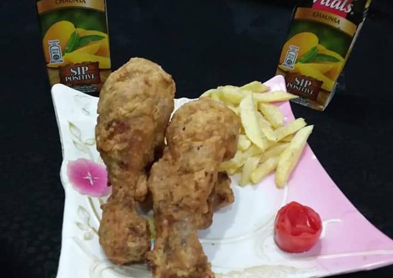 Fried chicken legs